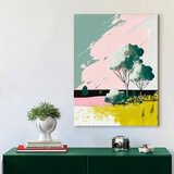  Pokrajina na platnu Romantični sprehod (Zbirka Pastelni svet) | Shoptok.si