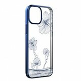 DEVIA futrola hard case crystal flora za iphone 13 pro plava Cene