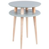 Ragaba Temno siva stranska mizica UFO, Ø 45 cm Cene