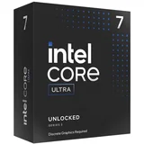 Intel core ultra 7 265kf 3,9/5,5ghz 20c/20t 30mb lga1851 125/250w brez hladilnika box procesor