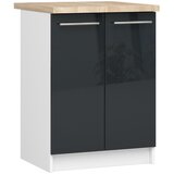 AKORD OLIWIA S60 2D Kabinet + BELA / GRAFITNI SJAJ Vrh, (21713571) Cene