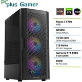 PCPLUS Namizni računalnik PCPLUS GAMER R7 5700, 16 GB RAM, 1 TB SSD, RTX5050 8 GB|Gaming, (5000137226) | Shoptok.si