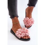Boto FK1 Women's Pink Flower Embellished Sandals Cellanen | Shoptok.si