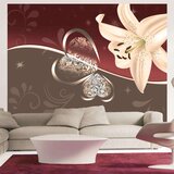  Tapeta - Cream lily 350x270 Cijene