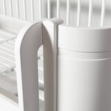 Oliver Furniture® nadstropna posteljica mini+ low loft bed 60x160 white | Shoptok.si