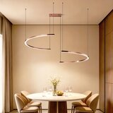  Immax NEO 07328L - LED prigušiva luster na sajli FINO 72W/230V 120 cm roze-zlatna Tuya + daljinski upravljač | Eponuda.com