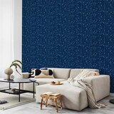  Tapeta - Cosmic Inspirations - Pattern with Stars and Constellations on a Dark Background. 49x1000 Samoljepljiva | shoptok.hr