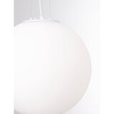 Nova Luce Bijela staklena viseća svjetiljka ø 50 cm Nevoso – | shoptok.hr