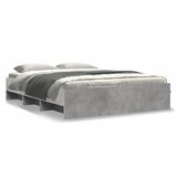 vidaXL Okvir kreveta siva boja betona 160x200 cm od konstruiranog drva | shoptok.hr