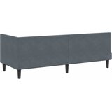  Kutni okvir kreveta Tamno siva 80 cm x 200 cm Baršun | shoptok.hr