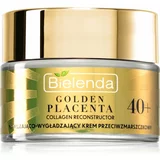 Bielenda Golden Placenta Collagen Reconstructor vlažilna in gladilna krema za obraz 40+ 50 ml