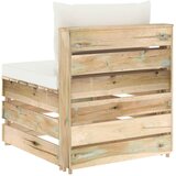  Modularna srednja sofa s jastucima od zeleno impregniranog drva | Eponuda.ba