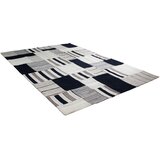Kayoom RAVNO TKANA PREPROGA Radical 120/170 cm tkano siva, večbarvno | Shoptok.si
