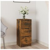  Komode boja dimljenog hrasta 30x30x70cm konstruirano drvo | shoptok.hr