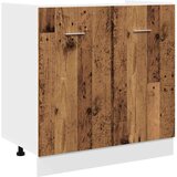vidaXL Donji ormarić za sudoper staro drvo 80x46x81,5 cm | shoptok.hr