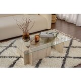 Hanah home stočić za dnevnu sobu flavio - travertine travertine marble coffee table Cene