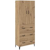  Highboard Umjetnički hrast 69,5 x 34 x 180 cm Konstruirano drvo | shoptok.hr