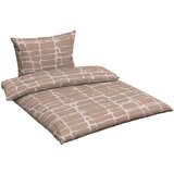 Esposa posteljnina crest 140/220 cm renforcé rjavosiva | Shoptok.si