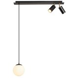 Vidik 22905 STROPNA SVJETILJKA MODERNA CRNA 1xE27+2xGU10 | shoptok.hr