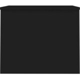  Stolić za kavu crni 80 x 50,5 x 41,5 cm od konstruiranog drva | Shoptok.si