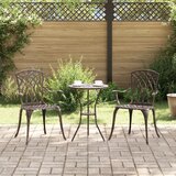 vidaXL Brončana Aluminij Standard Izdržljive Vanjske stolice | shoptok.hr