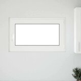 vidaXL Kletno okno "RISOR" 100x60 cm vrtljivo-nagibno DIN desno belo | Shoptok.si