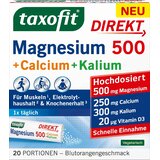 taxofit® Magnezij 500 + kalcij + kalij - 20 vreč. Cene