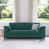 SOFA 3-sedežna kavč temno zelena 178 cm blago, (22054318) | Shoptok.si