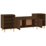 TV ormarić boja smeđeg hrasta 160x35x55 cm konstruirano drvo | Eponuda.com