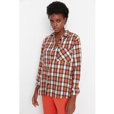 Trendyol Orange Oversize Shirt Cene