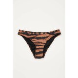 Trendyol Brown Print Detailed Bikini Bottoms Cene