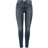 Only Jeans skinny ONLWAUW MID SK DNM BJ777 NOOS 15233288 Modra Cene