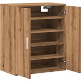 vidaXL Omarica za čevlje artisan hrast 60x35x70 cm inženirski les | Shoptok.si