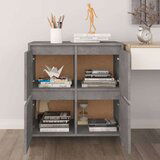  Komoda siva boja betona 70 x 41 x 75 cm od iverice | shoptok.hr