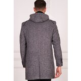 Dewberry PLT8335 MEN'S COAT-DIAGONAL GREY | Shoptok.si
