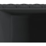  Vrtna sadilica crna 40 x 40 x 80 cm od poliratana | shoptok.hr