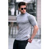 Madmext T-Shirt - Gray - Slim fit Cene