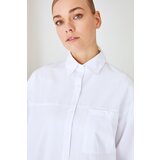 Trendyol White Shirt Collar Tunic | ePonuda.com