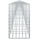  Gabion s žicom debljine 3,5 mm i mrežom 5x10 cm 1200x30x50 cm | shoptok.hr