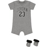 Jordan Komplet pegasto siva / črna / bela | Shoptok.si