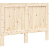 Maison Chic posteljno vzglavje - vzglavna omarica - nočna omarica 140x104 cm trdna borovina, (21704595) Cene