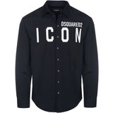 Dsquared Srajce z dolgimi rokavi - Črna Cene