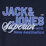Jack & Jones Majica mornarska / indigo / bela | Shoptok.si