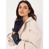 Wool Fashion Italia Gloves-AT-RK-239804.86-navy blue