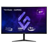 Viewsonic monitor 27 VX2719-PC-MHD 1920x1080/240Hz/1ms/2xHDMI/DP/FreeSync premium/zvučnici/curved | ePonuda.com