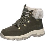 Skechers zimske čizme Trego za žene, maslinaste Cene