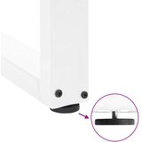  Noge za blagovaonski stol U-oblik 2 kom Bijele 50 x (72-73) cm Čelik | shoptok.hr