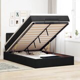  Otomanski krevet s madraca crni 120x190 cm baršunasti | shoptok.hr