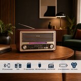 Retro Bluetooth radio 6679BT/B | Eponuda.com