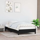  Za krevet crni 80 x 200 cm od tkanine Cijene